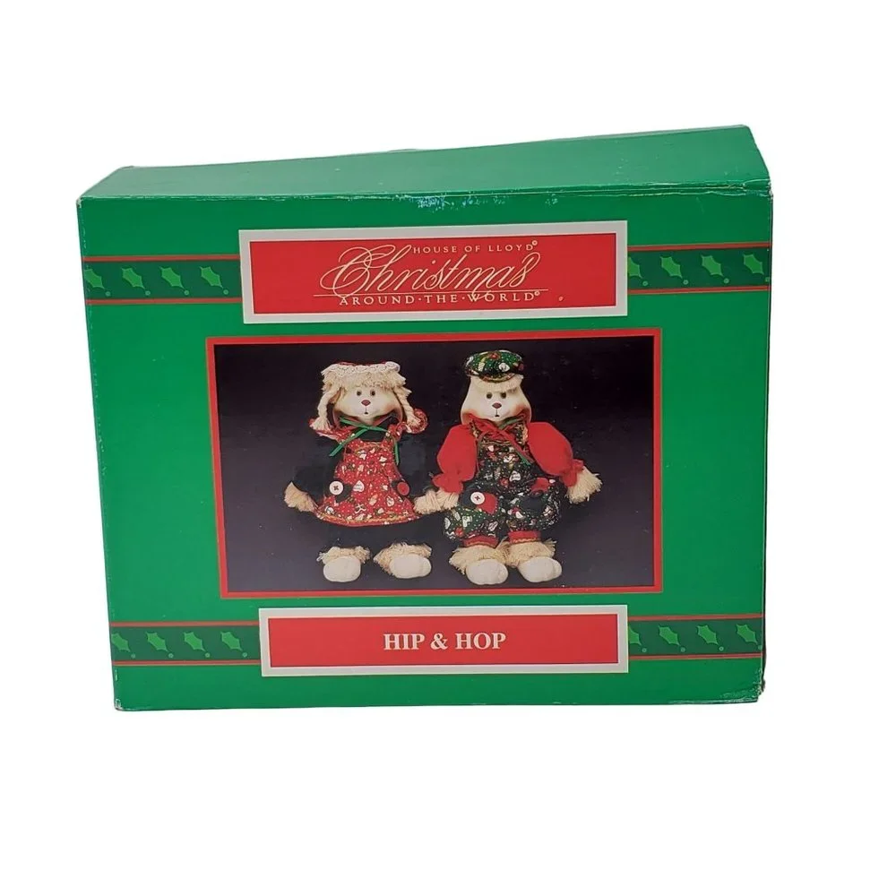 Vintage House of Lloyd Christmas Around the World Flossie, Floyd, Hip & Hop Lot - Picture 6 of 16